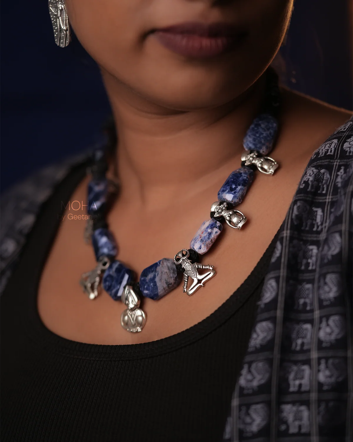 Adishakti Silver Necklace By Moha - Image 4