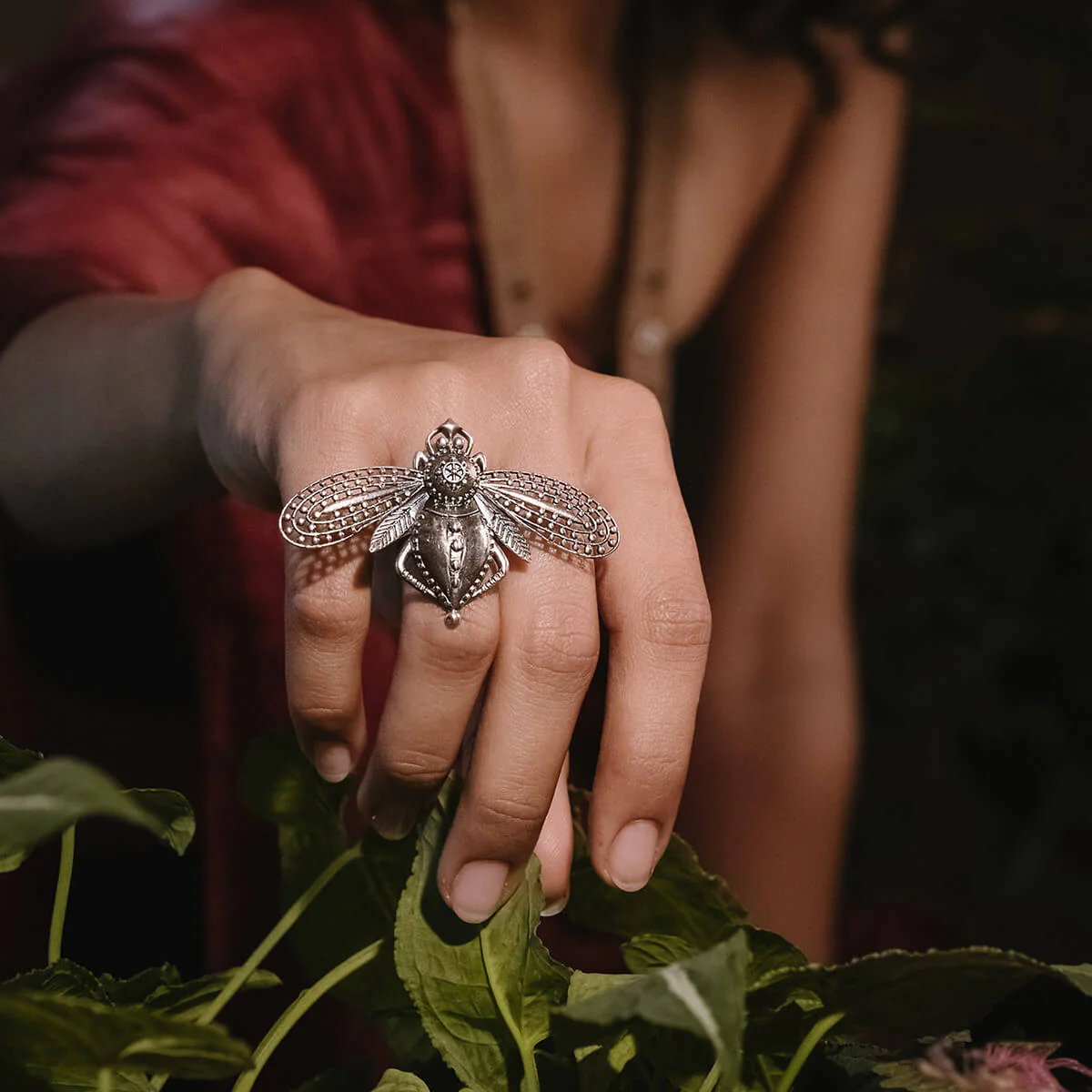 Bhawara Silver Finger Ring by MOHA - Image 3