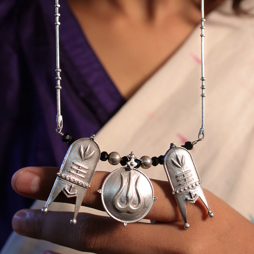 Sadashiv Taali Silver Chain by MOHA - Image 3