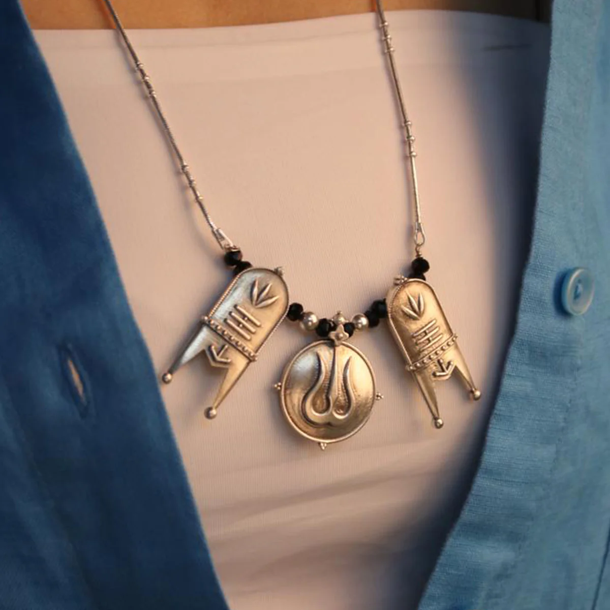 Sadashiv Taali Silver Chain by MOHA - Image 5