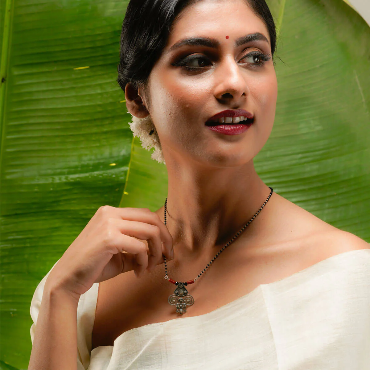 Chittor Silver Mangalsutra by MOHA - Image 3