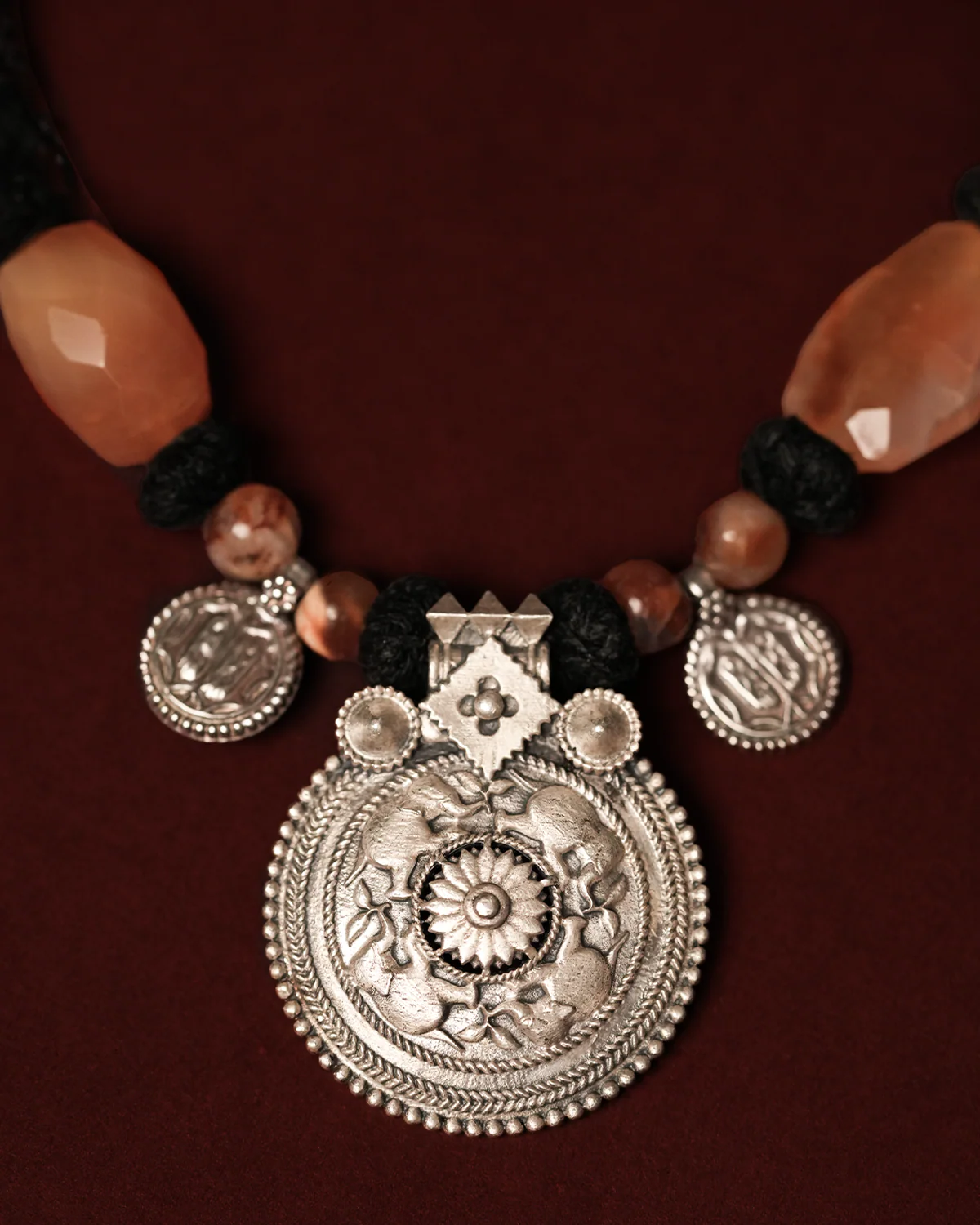 Diggaj Silver Necklace by MOHA - Image 4