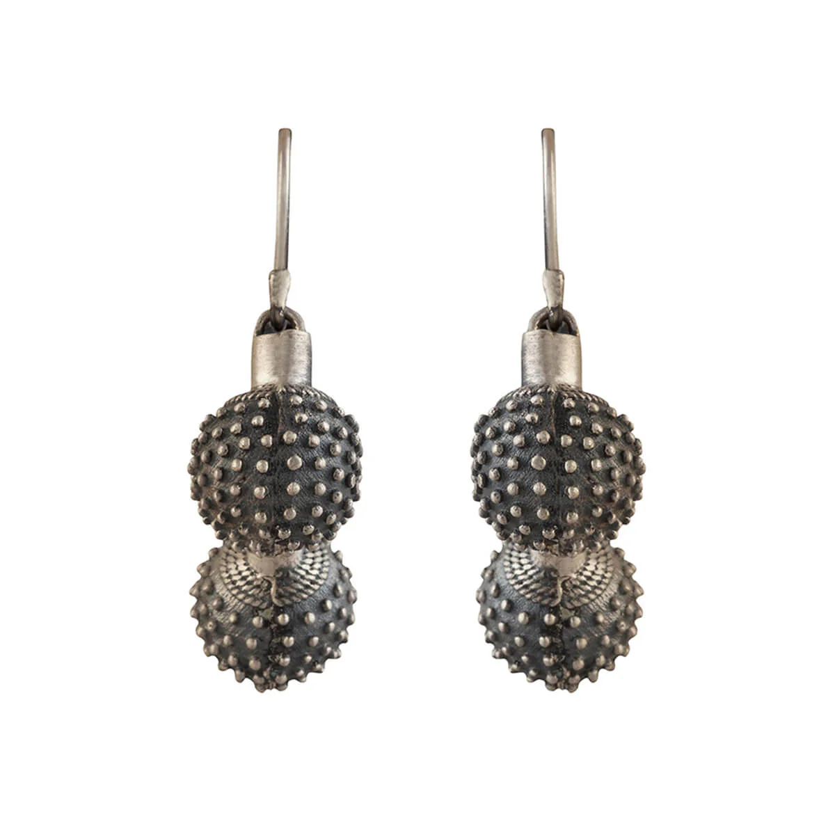 Gokhru Silver Earrings by MOHA - Image 3