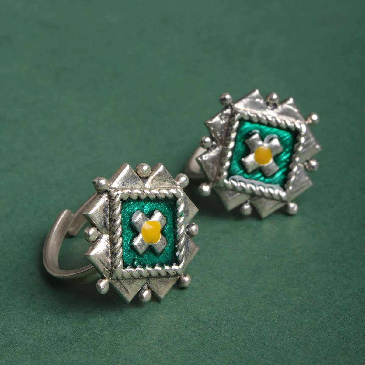 Jhanki Silver Toe Rings by MOHA - Image 4