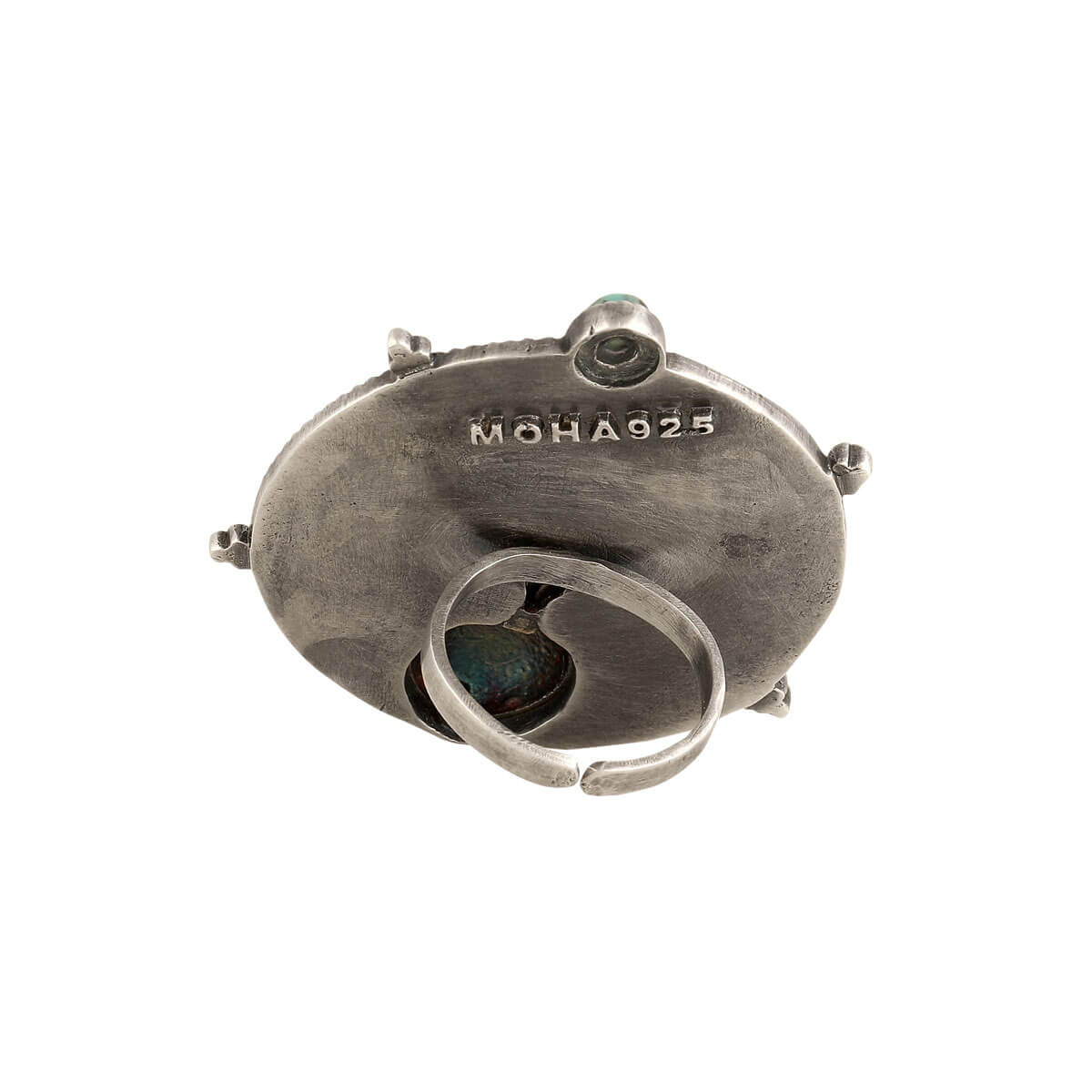 Kurma vihar Silver Finger Ring by Moha - Image 7