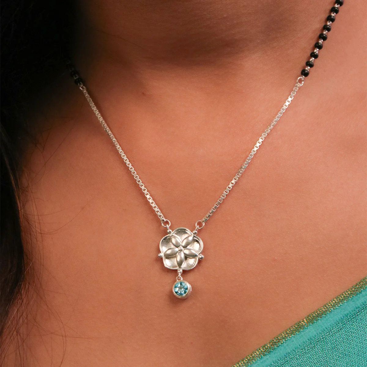 Nilaya Silver Mangalsutra by MOHA - Image 3