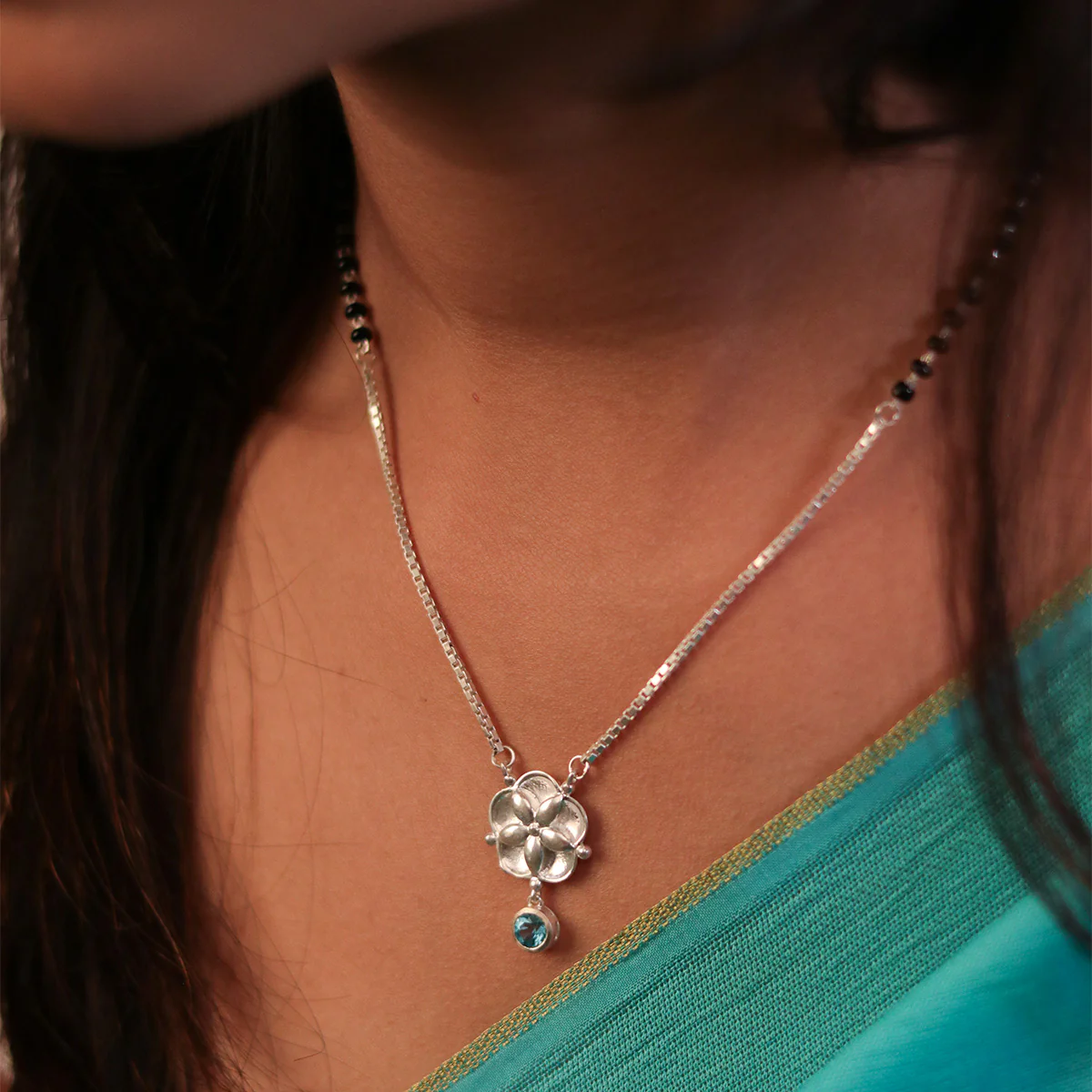 Nilaya Silver Mangalsutra by MOHA - Image 5