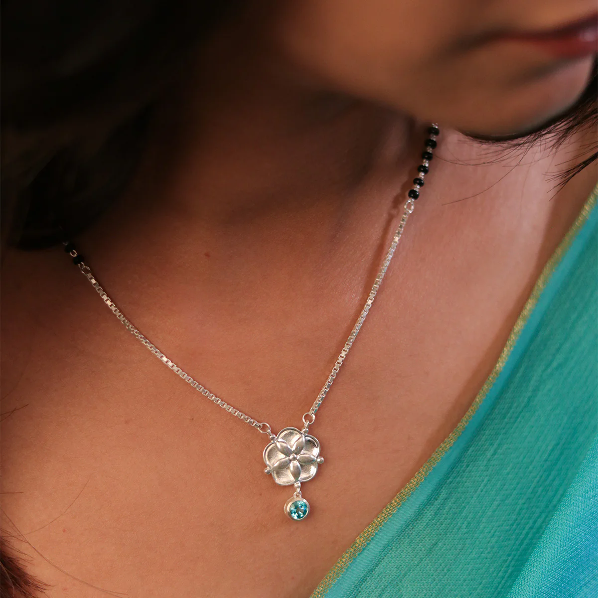 Nilaya Silver Mangalsutra by MOHA - Image 7