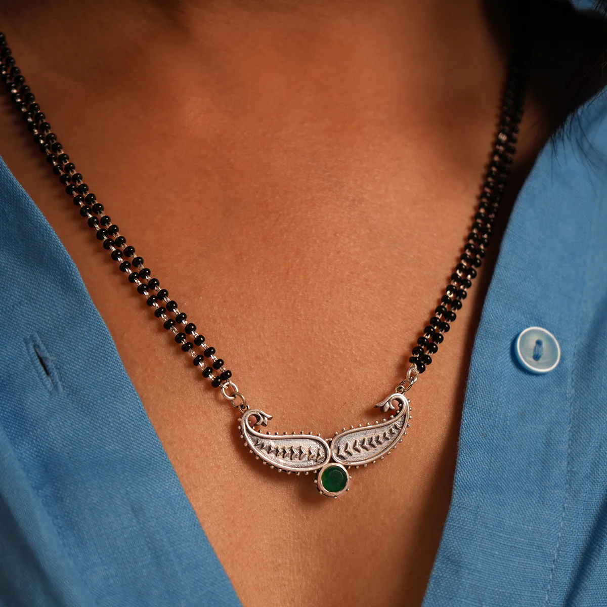 Nitya Silver Mangalsutra by MOHA - Image 5