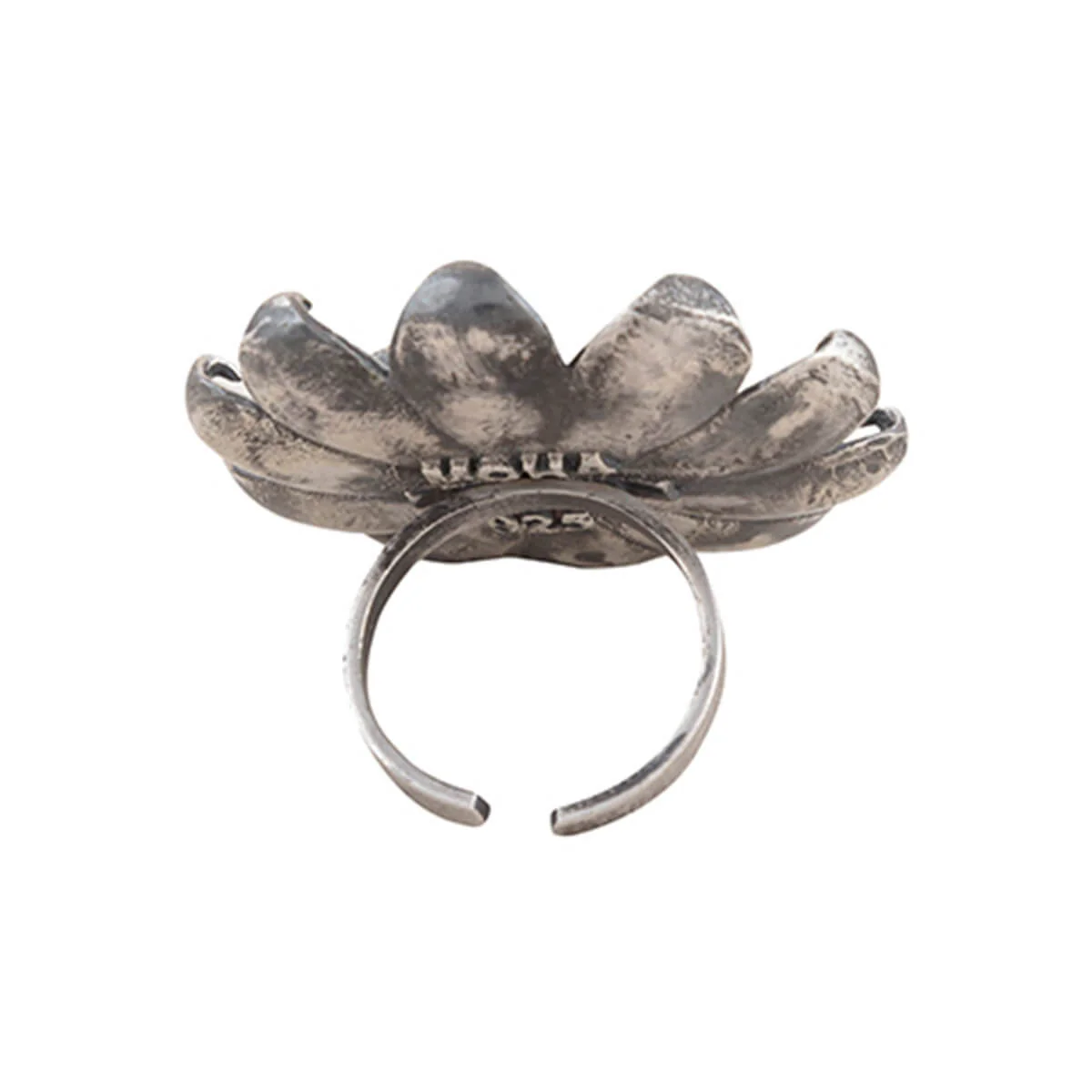 Sadafuli Silver Finger Ring by MOHA - Image 4