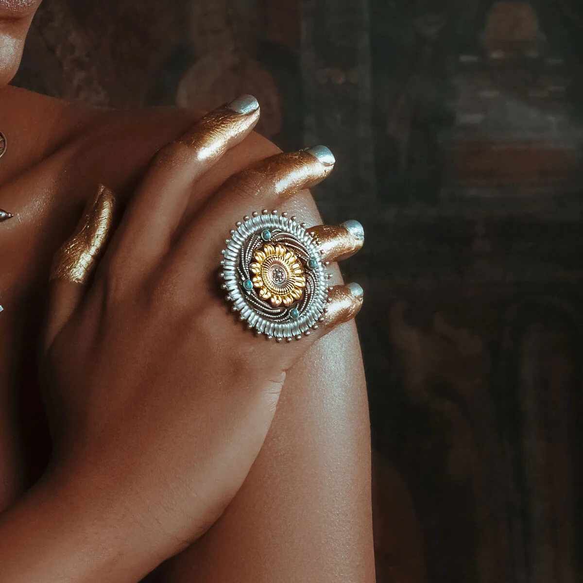 Tejo Valaya Silver Finger Ring - Image 5