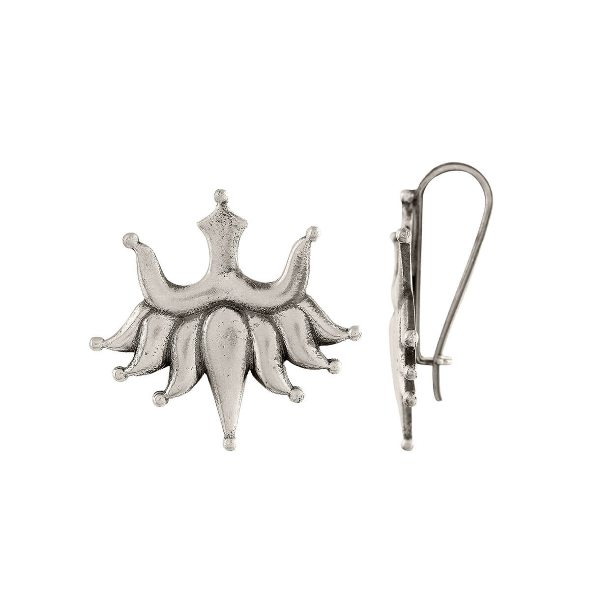 Urja Silver Earrings by MOHA - Image 3