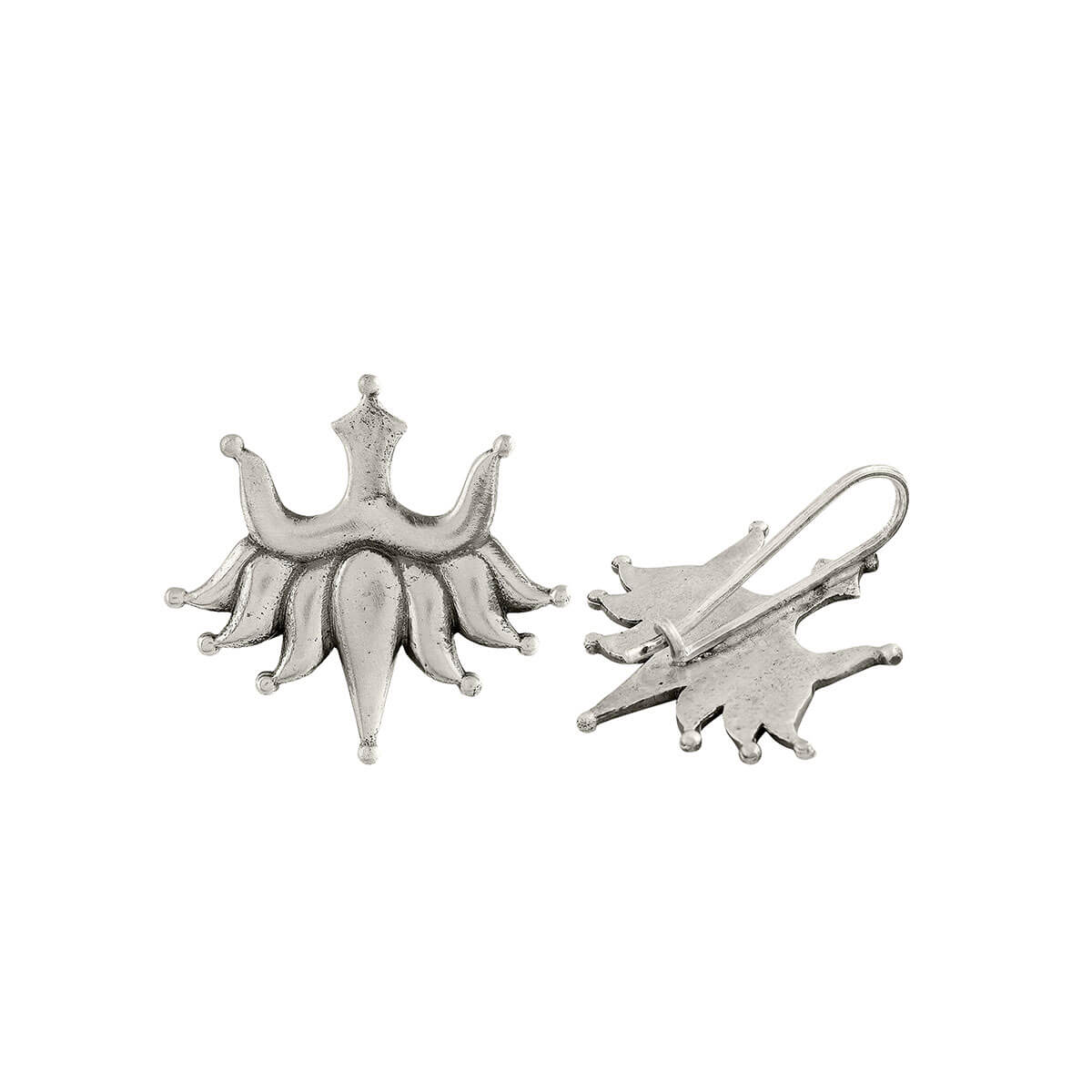 Urja Silver Earrings by MOHA - Image 5